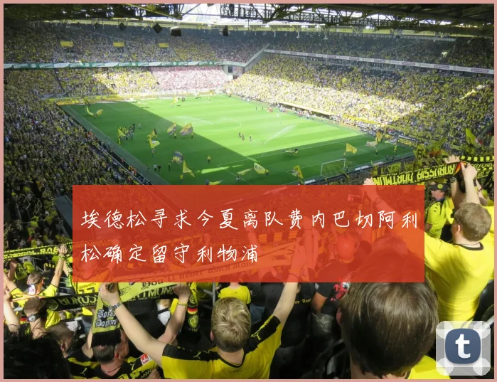 埃德松寻求今夏离队费内巴切阿利松确定留守利物浦